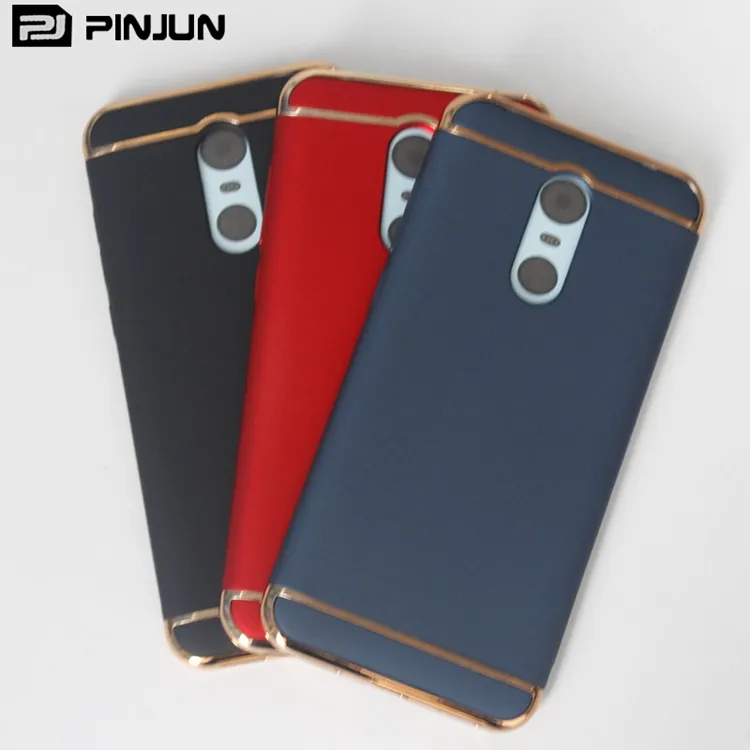 electroplate 3 in 1 matte pc bumper case for xiaomi redmi 5 plus A1 Poco M5s K50 Ultra Fold 2 12S Ultra case phone cover