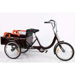 Triciclo Agricolo/<span class=keywords><strong>Bicicletta</strong></span> a <span class=keywords><strong>Tre</strong></span> <span class=keywords><strong>Ruote</strong></span> <span class=keywords><strong>con</strong></span> Due <span class=keywords><strong>Ruote</strong></span> Anteriori e 2 Posti/Triciclo per Adulti <span class=keywords><strong>con</strong></span> Rivestimento per Cestino - Product Image 2