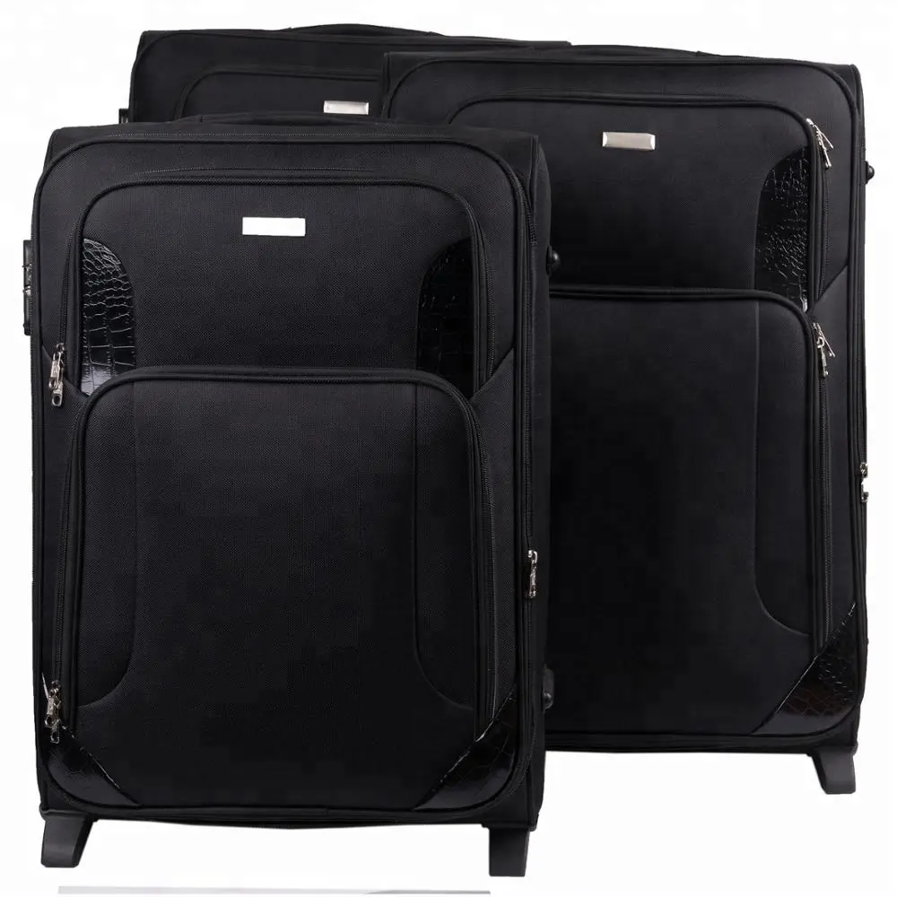 Universal semi-finished luggage sets 12 pcs half complete suitcase unassembled luggage with full accessories