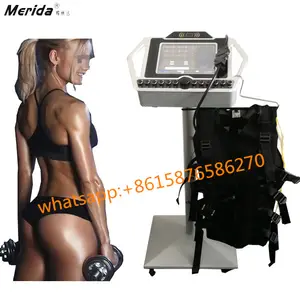 Precio de fábrica ems máquinas de fitness eléctrico estimulador muscular traje en el gimnasio.