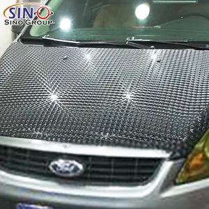 الصينية القابلة للإزالة الغراء وقت طويل متانة سيارة التفاف ملصق فينيل جسم السيارة التفاف القط عيون 3D سيارة ملصقات للسيارة متعددة الأشكال
