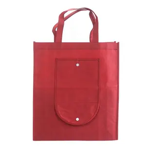 Factory supply reasonable price portable durable non woven foldable shopping bag