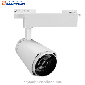 Standar Eropa SZDAYTON CE ETL Die-Casting Alu Accent 90Ra /95Ra rotasi dapat disesuaikan lampu jalur <span class=keywords><strong>LED</strong></span> 30W - Product Image 3
