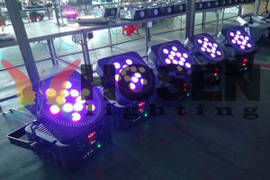 Cao dmx điện Không Dây battery powered led par, 12X18 Wát 6in1 RGBAW + UV led flat mệnh có thể - Product Image 6
