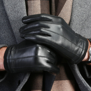 Guantes de piel de oveja para hombre, de seguridad, para conducir, al por mayor - Product Image 2