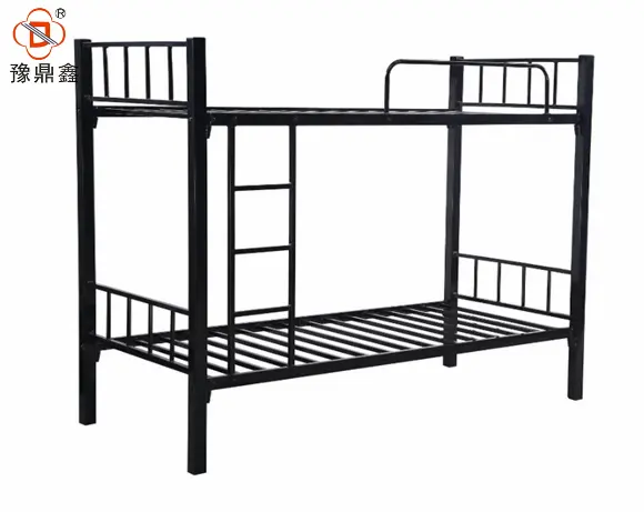 Wholesale latest double bed designs school dormitory adult metal bunk bed