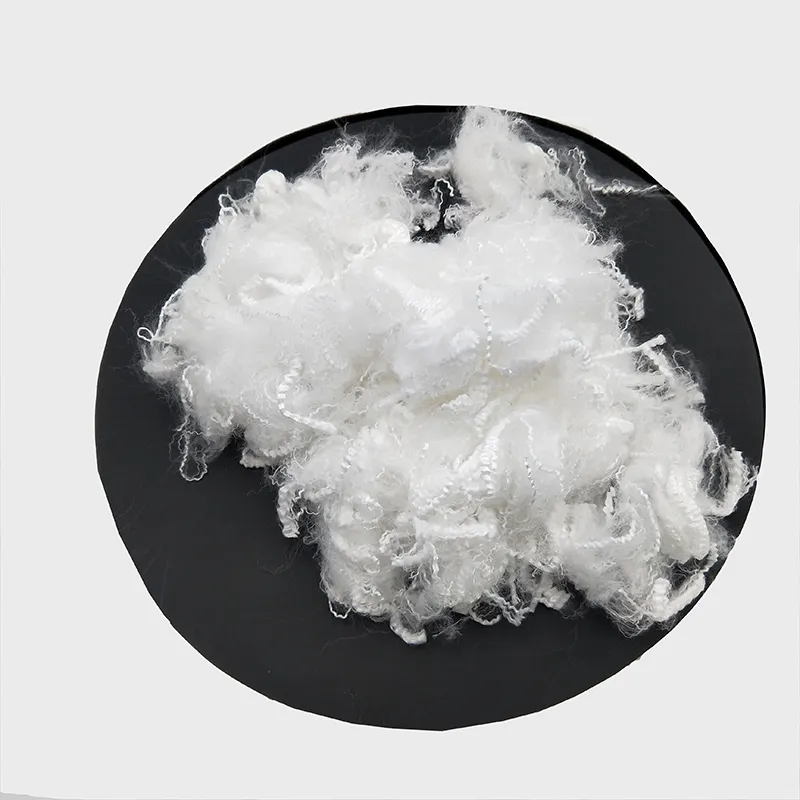 2.5Dtex*51mm Siliconized Virgin Polyester Sheep Wool like Staple Fiber for textile