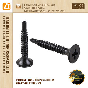 TORNILLO PUNTA AGUJA IDEAL DURLOCK (FINO) tornillo negro - Product Image 6