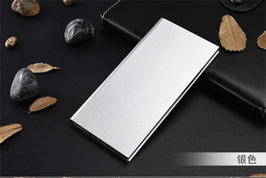 Xách tay Powerbank 20000 mah Ngân Hàng Điện Siêu Mỏng Nhôm Kép Usb Pin Dự Phòng Cho iPhone/Android Điện Thoại Di Động - Product Image 3