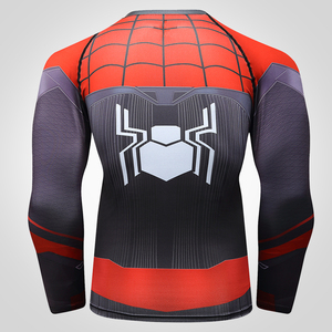 Le più recenti camicie a compressione <span class=keywords><strong>Spiderman</strong></span> Mens Quick Dry Muscle Training Sportswear - Product Image 2