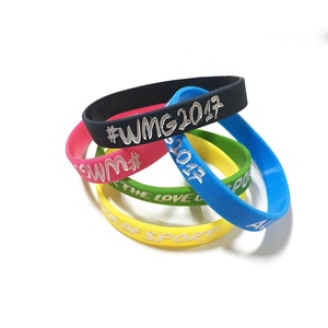 Impression de vente chaude ou logo en relief avec des élastiques en silicone de couleur pour les promotions - Product Image 2