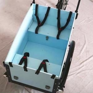 Vélo cargo électrique à 3 roues 36V 7 vitesses 24 pouces Design familial <span class=keywords><strong>hollandais</strong></span> <span class=keywords><strong>Tricycle</strong></span> de type ouvert - Product Image 5