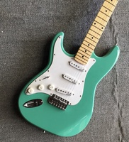Weifang Rebon 6 String Seafoam Green Colour Left Hand St Electric Guitar