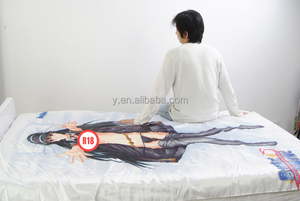 Drap de lit <span class=keywords><strong>Anime</strong></span> personnalisé avec votre conception Literie imprimée personnalisée pour Otaku et les fans - Product Image 3