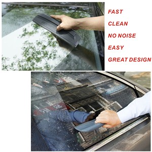 Raclette polyvalente à 2 voies sans bruit, <span class=keywords><strong>pour</strong></span> la douche, fenêtre de voiture, en Silicone souple, outils de nettoyage de lame de porte, mur de carrelage, 1 pièce - Product Image 6