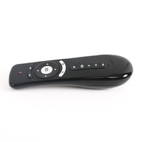 Télécommande de Smart TV, 2.4G, 3D, bâton de mouvement, pour téléphone intelligent, lecteur multimédia, clavier, modèle T2