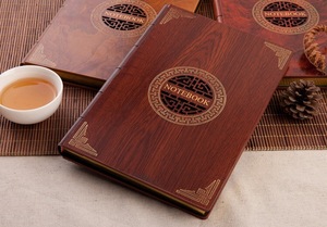 Tùy Chỉnh In Ấn Bằng Gỗ Bìa Sinh Thái Thân Thiện Tre Máy Tính Xách Tay Nhật Ký Với Bút Và Hộp - Product Image 6