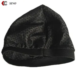 Topi Jaring Jaring Kaos Kaki Poliester Topi Kubah Spandeks Pria Topi Olahraga Tengkorak Kustom Bonnet Muslim Kufi Topi Bajak Laut