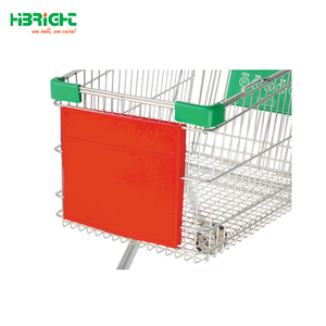 Panneau publicitaire durable pour caddie avec <span class=keywords><strong>cadre</strong></span> en aluminium de 25mm et <span class=keywords><strong>cadre</strong></span> en acier imprimé carré - Product Image 3