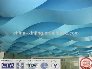 Decorative Blue Wavy Sea Style Metal <strong>Ceiling</strong> - Product Image 5