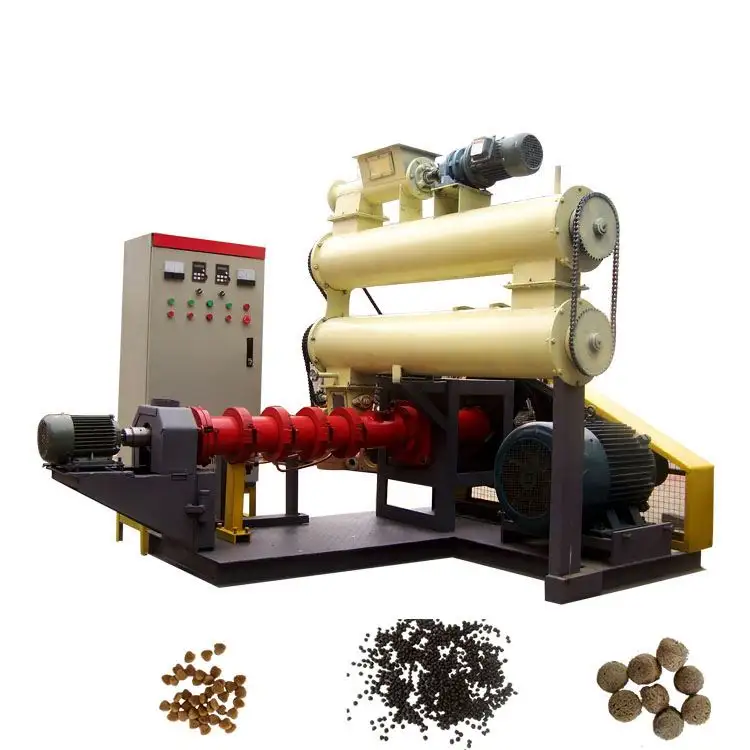 Hot Selling 350-400Kg/H Chicken Feed Production Turkey Feed Concentrate Extruder Fish Food