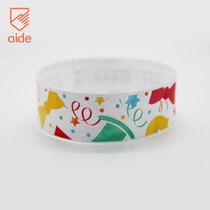 Braccialetti Monouso in Tyvek Dupont per Eventi, Colorati e Stampati, Impermeabili, per Feste - Product Image 3