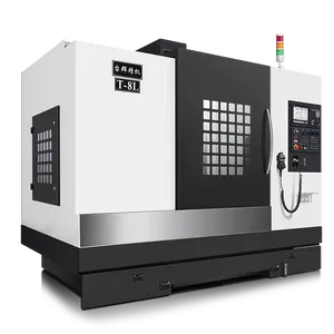 Taikan-T-8L 850 CNC, torno automático, carril de línea, centro de mecanizado Vertical