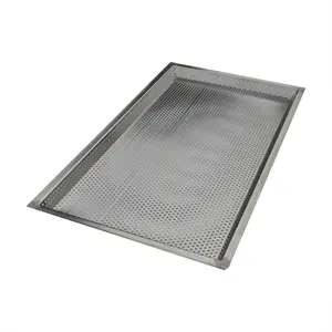 640x460x45mm Stainless Steel Perforated Sheet Freeze Dryer Tray