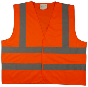 Gilet de sécurité réfléchissant de base, design <span class=keywords><strong>simple</strong></span>, gilet haute visibilité pour la construction et la circulation - Product Image 3