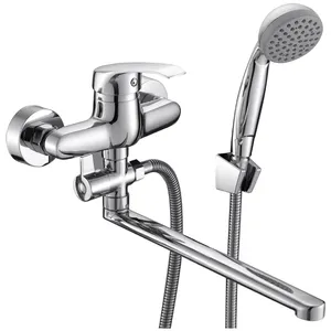 Wall Mounted Bath Head Kitchen Bathroom Shower Mixer Tap Faucet