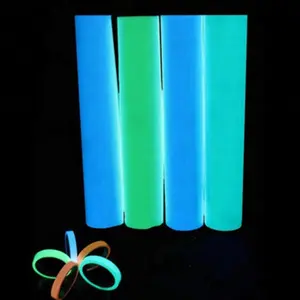 Autocollant en papier imprimable bleu brillant, étiquette colorée, découpée dans toutes les tailles, lumineux, diy bricolage - Product Image 1