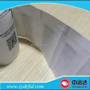 Étiquettes RFID lavables pour vêtements, imprimées pour le suivi des vêtements, sérigraphie unilatérale, <span class=keywords><strong>Pantone</strong></span>, CMJN ou PMS - Product Image 4