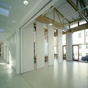 Pared Divisoria Móvil Retráctil de MDF para Sala de Conferencias, Paredes Plegables para Hoteles, Escuelas, Salones, 4000 mm, Industrial, Máximo - Product Image 3