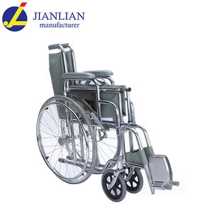 Kursi Roda Lipat Termurah, Kursi Roda Rumah Sakit Tugas Berat Ortopedi untuk Pasien Foshan Standar Manual - Product Image 4