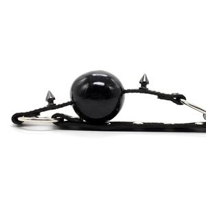 Esaret ürünleri yumuşak top SM yetişkin SM için BDSM ağız Gags oyuncu seks oyuncakları PU deri kısıtlama seks oyuncakları ağız <span class=keywords><strong>Mouth</strong></span> - Product Image 3