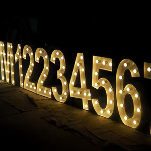 Luci illuminate a LED, lettere d'amore giganti, tendone, per interni, 6,1 m