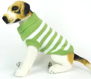 stripe knitting pattern free pet dog sweater clothes for dog jumper