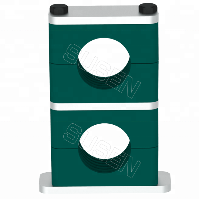 Heavy Light Twin Double Tube Clamp