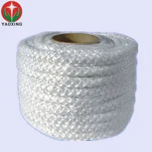 steam pipe heat insulation material refractory ceramic fiber square braided silica rope