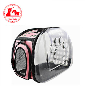 Fashion Pet <strong>Dog</strong> Cat Cages <strong>Carries</strong> House <strong>Bag</strong> Cat Transparent <strong>Bag</strong> Portable Handbag Foldable Shoulder Travel <strong>Bag</strong> <strong>for</strong> Puppy - Product Image 3
