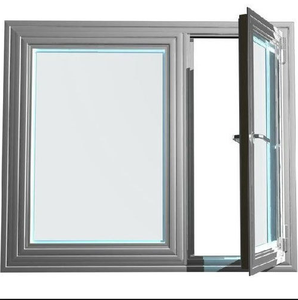 Vendita calda di colore bianco di <span class=keywords><strong>alluminio</strong></span> <span class=keywords><strong>finestra</strong></span> a battente con griglia di disegno di <span class=keywords><strong>alluminio</strong></span> tempesta di windows per la vendita - Product Image 6