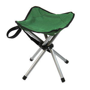 TABURETE DE PESCA DE PICNIC PLEGABLE PORTÁTIL PARA EXTERIOR CAMPING TABURETE DE CAZA LIGERO DE ACERO - Product Image 1