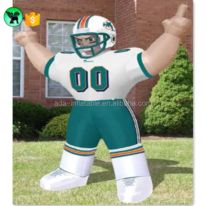 America Soccer Football Sports Event Advertising Inflatable Athlete Cartoon Sports Player Inflatable Model A611