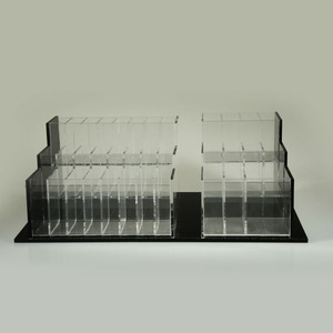 acrylique clair boîtes de rangement <span class=keywords><strong>bac</strong></span> de maquillage <span class=keywords><strong>esthétique</strong></span> et plastique - Product Image 1