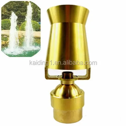 Hot Selling 1/2 "Water Nozzle Messing Fontein Sprinkler Tuin Fontein Sprinkler