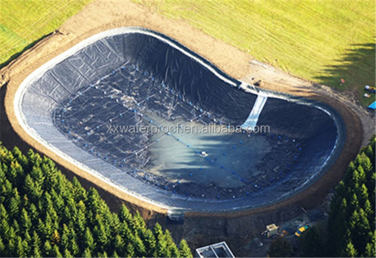 1 мм 2 мм HDPE подкладка для пруда цена геомембрана водонепроницаемый hdpe пластиковый лист 2 мм hdpe геомембрана