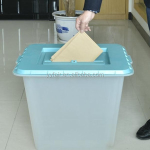 Urna de Votación de Plástico Transparente con Logotipo Personalizado, Cajas de Votación para Campañas Electorales - Product Image 3