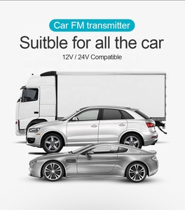 AGETUNR X5 Red New Hands Free <span class=keywords><strong>Car</strong></span> Kits HD Hiển Thị Kỹ Thuật Số Điện Áp Không Dây Xe Fm Transmitter Bluetooth Built-In Mic Máy Nghe Nhạc <span class=keywords><strong>Mp3</strong></span> - Product Image 6