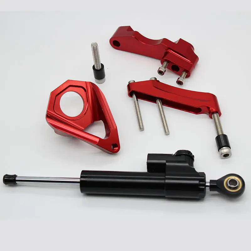 CNC steering damper stabilizer bracket support kits for suzuki for GSXR 600 750 GSR750 GSXR600 GSXR 1000