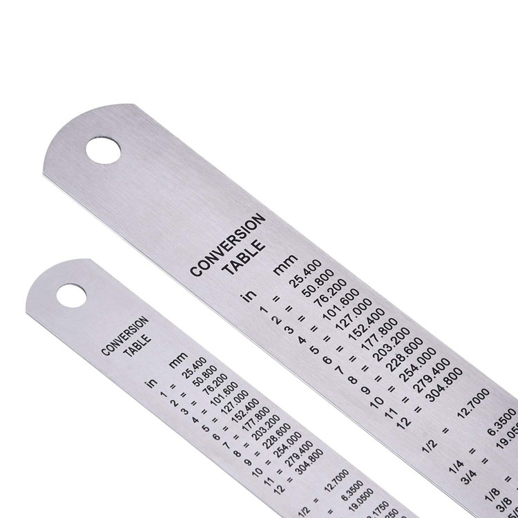 6 Inch Steel Ruler - Precision and Durability for All